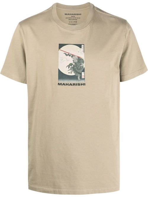 1008 Hare & Monkey T-shirt - Neutrals