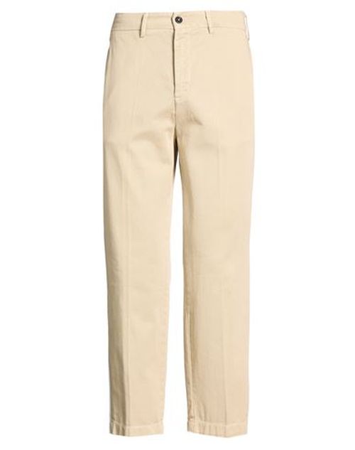 Man Pants Beige Size 34 Cotton