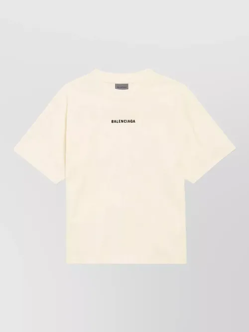Balenciaga - medium fit t shirt back logo