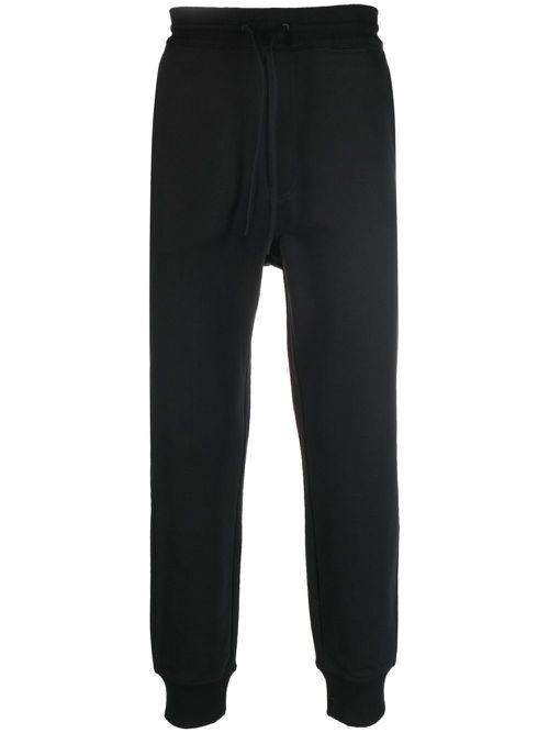 Organic cotton track pants - Black
