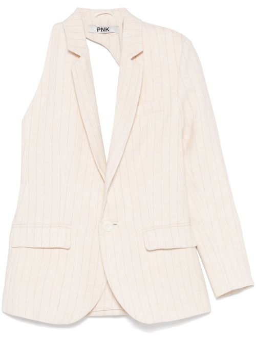 One-sleeve blazer - Neutrals