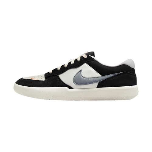 Nike SB Force 58 Skate Shoes (Black/Summit White/Sail/Cool Grey)