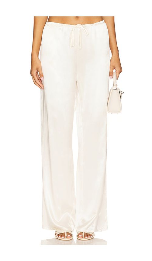 SNDYS Dove Pant in Cream.  XS. Also in L, M