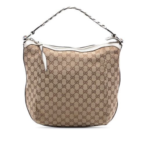 Pre-owned GG Canvas Bamboo Bar Hobo Ladies 9OYN3XVPOAANSFPQ