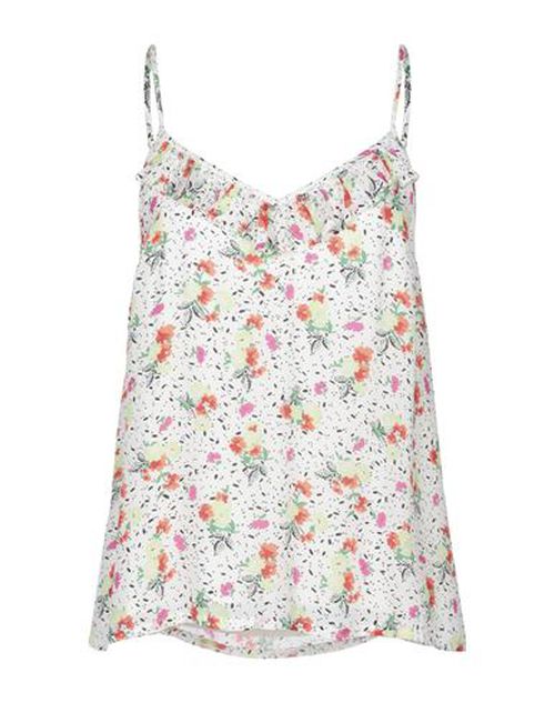 Woman Top Ivory Size 2 Viscose