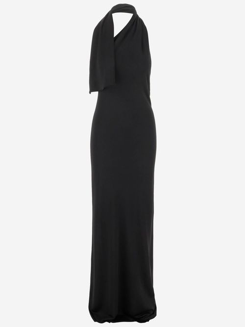 Roza Viscose Long Dress