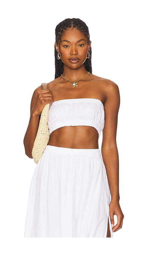 MIKOH Marlien Top in White. -  3/L also in 1/S
