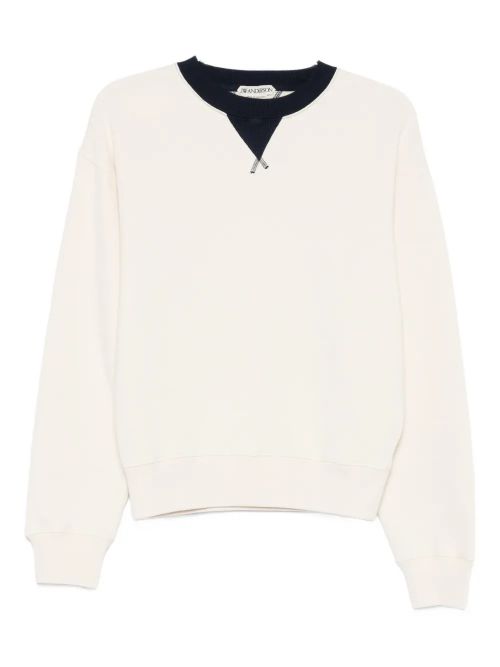 Contrast Collar Sweatshirt
