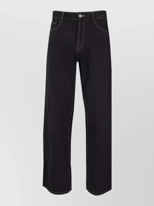 Palm Angels - logo denim jeans five pocket design