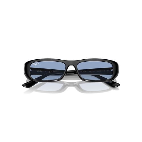 Ray-Ban Rb4436d Bio-based Sunglasses Black Frame Blue Lenses 55-16