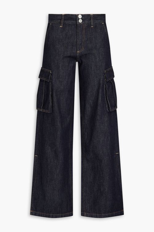 Alice Olivia - Kal high-rise wide-leg jean