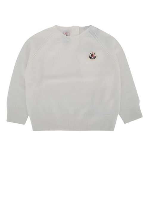 Kids Sweater — White