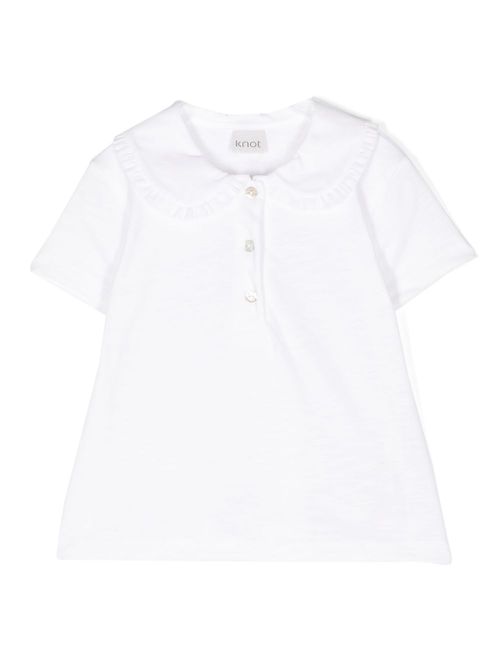 Amelia cotton T-shirt - White