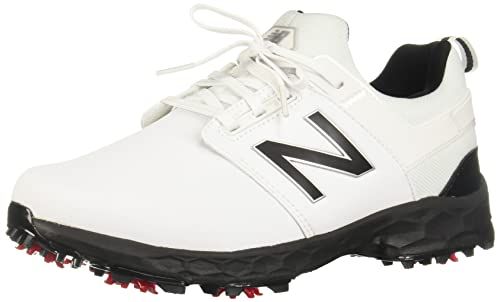 New Balance Men's Fresh Foam LinksPro Golf Shoes, White/Black,  4E,
