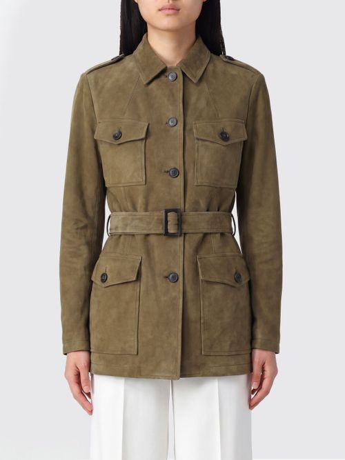 Jacket Woman color Green