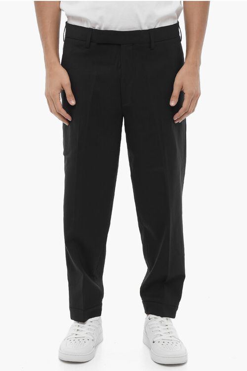 Neil Barrett | tapered cargo pants - Black | Realry