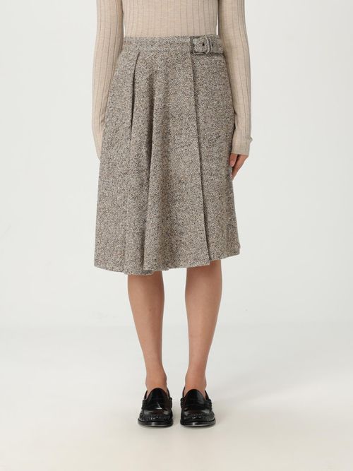 Skirt Woman color Beige