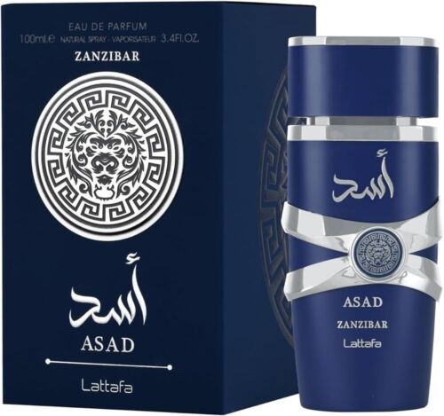 Mens Asad Zanzibar EDP 3.4 oz Fragrances 6290360598666