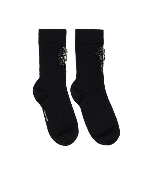 Ribbed ankle socks