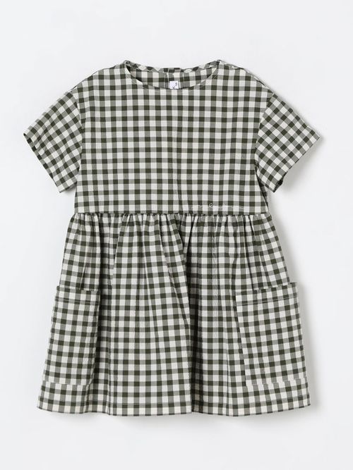 Dress IL GUFO Kids color Green