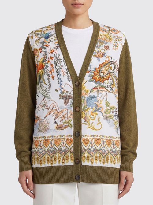 Cardigan Woman color Green
