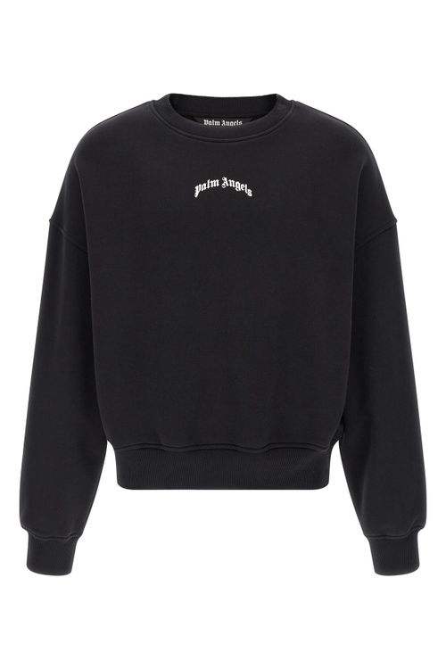 'Back Curved Logo' Sweatshirt