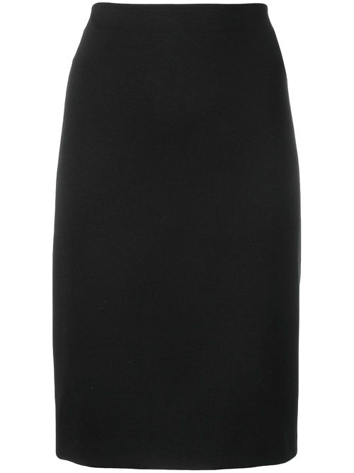 Basic midi skirt - Black