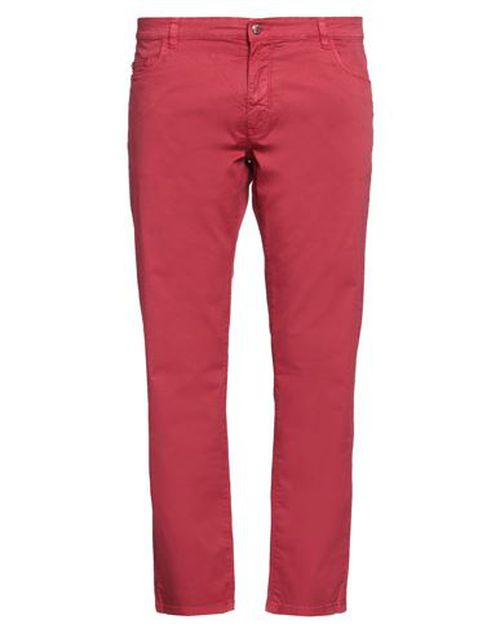 Harmont & Blaine Man Pants Red Size 40 Cotton, Elastane