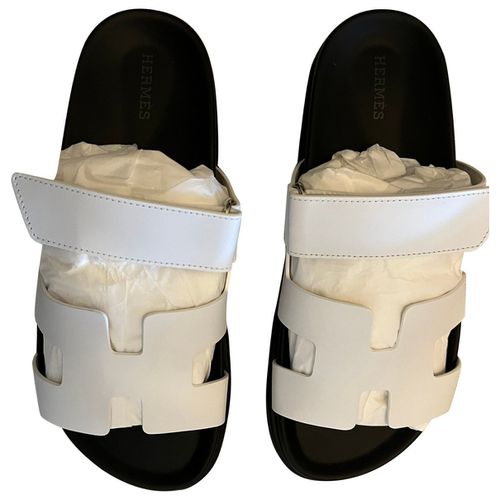 Sandals Chypre Leather for Female 39 EU
