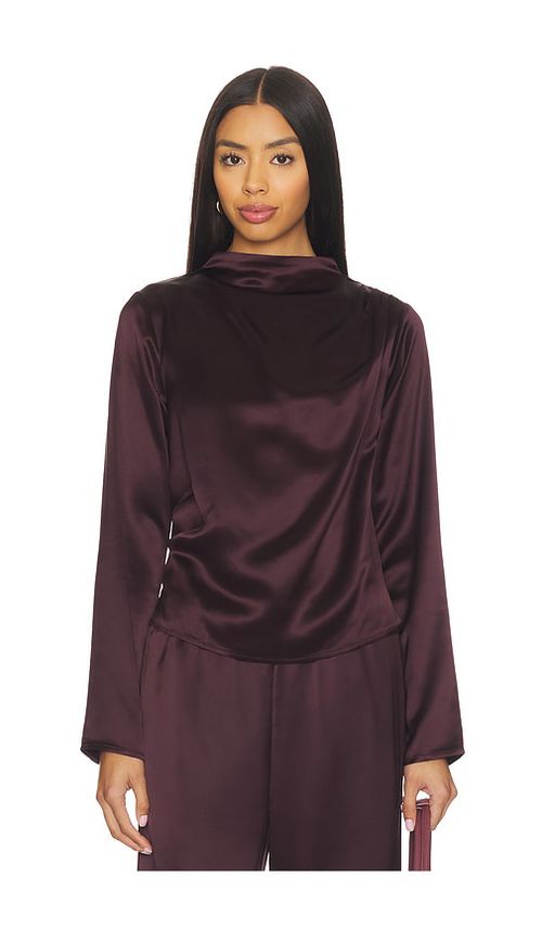 Line & Dot x REVOLVE Petrea Long Sleeve Top in Purple. L. Also in M