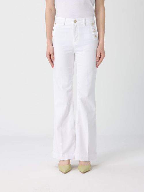 Jeans Woman color White