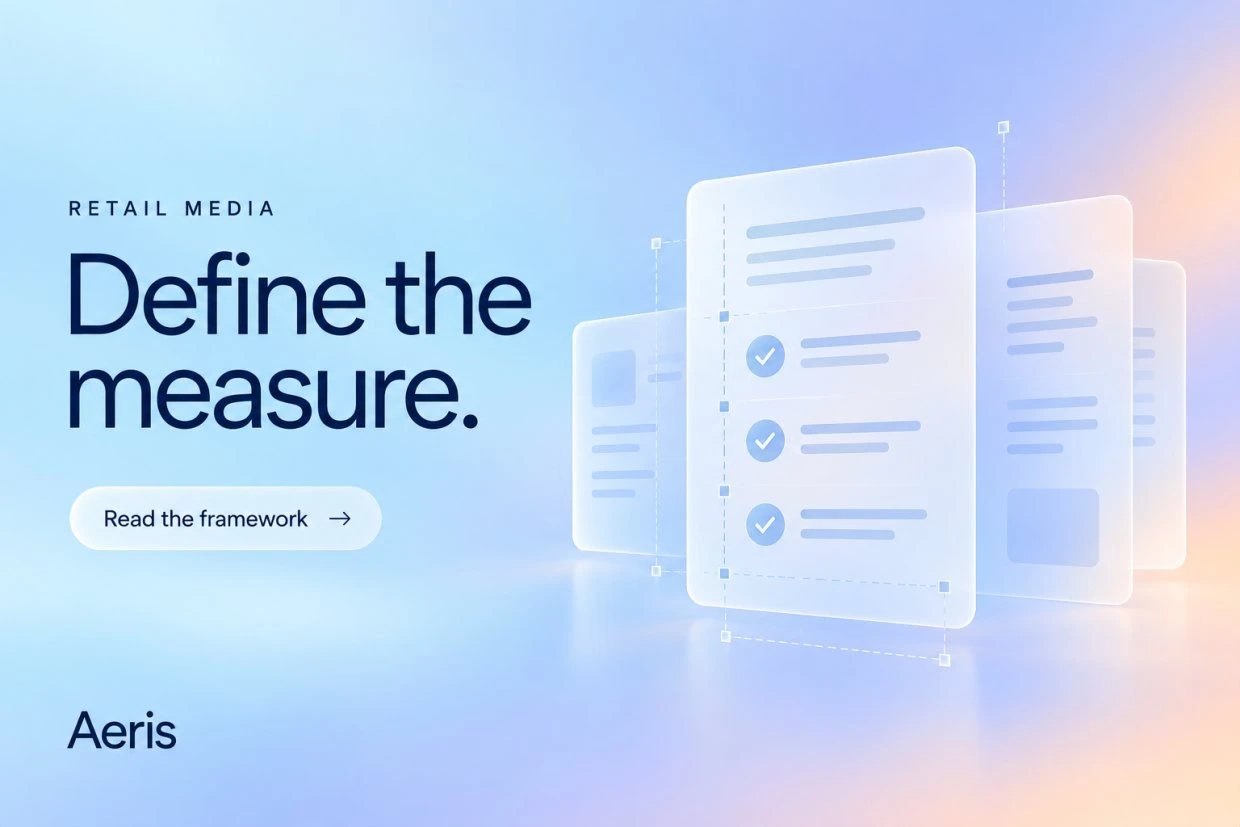 Retail Media Reports Need a Measurement Contract