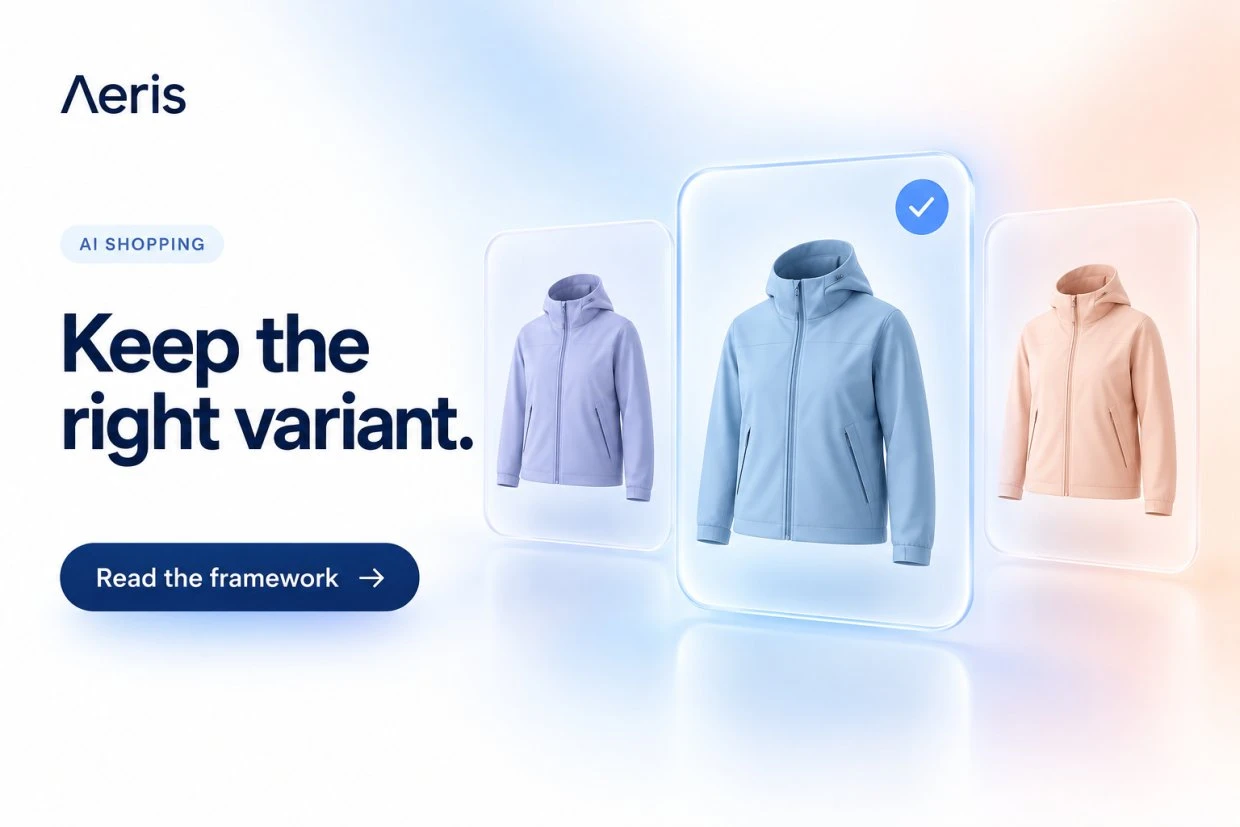 AI Shopping Needs the Exact Product Variant