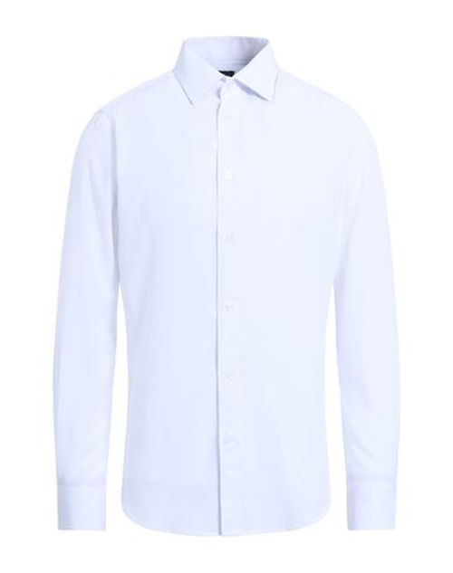 Man Shirt White Size 17 ½ Polyester, Elastane
