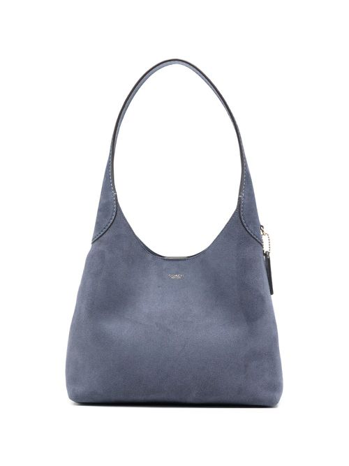 Brooklyn 28 Suede Leather Shoulder Bag
