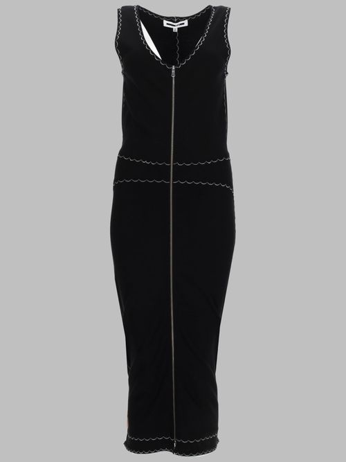 Mcq Alexander Mcqueen Abito In Viscosa Con Zip