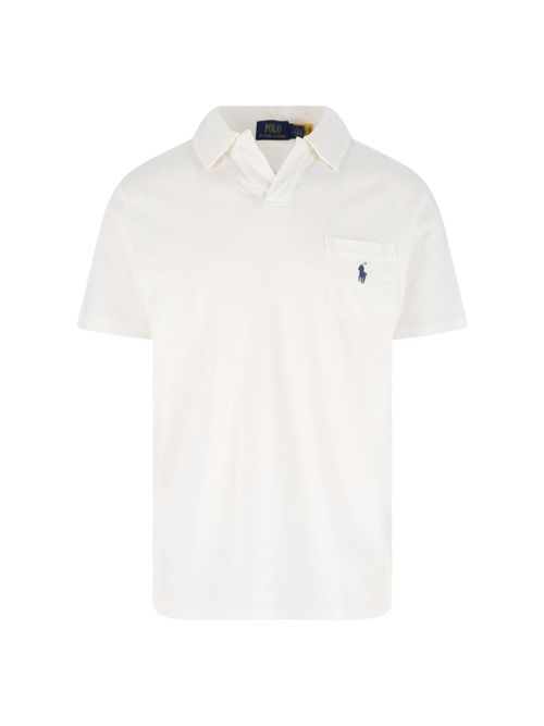 Men's Cotton-Linen Polo Shirt