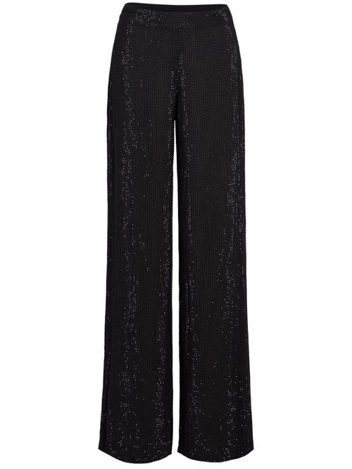 Hasna Hotfix trousers - Black