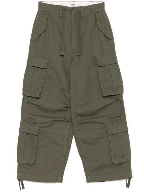 Cotton cargo pants - Green