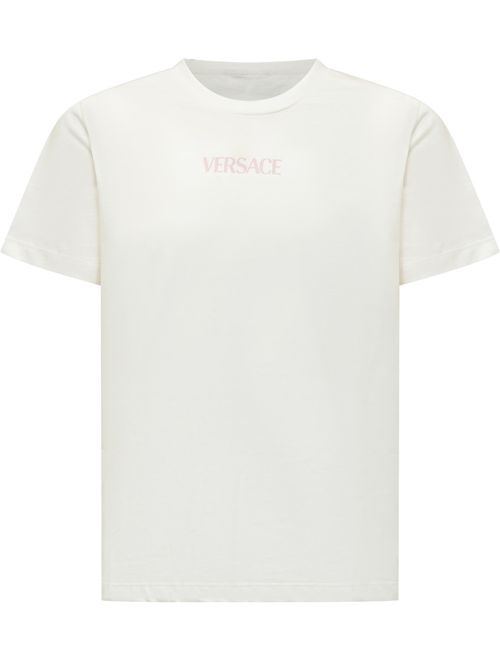 Kids White Logo T-Shirt