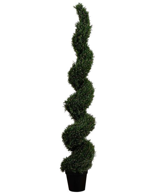 7ft UV-Resistant Artificial Rosemary Spiral Topiary Tree  (Indoor/Outdoor)