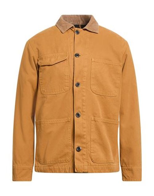 Man Jacket Mustard Size L Cotton