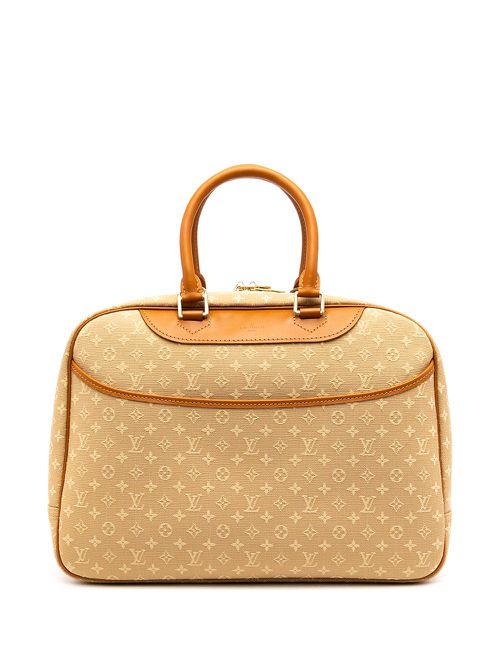 2000s pre-owned Deauville bowling bag - Brown