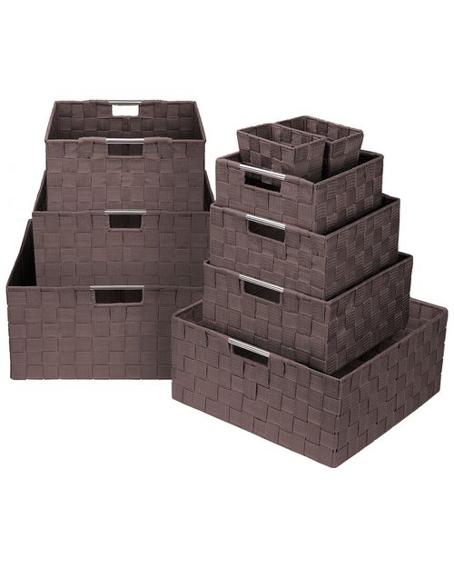 Weave 9pc Basket Set