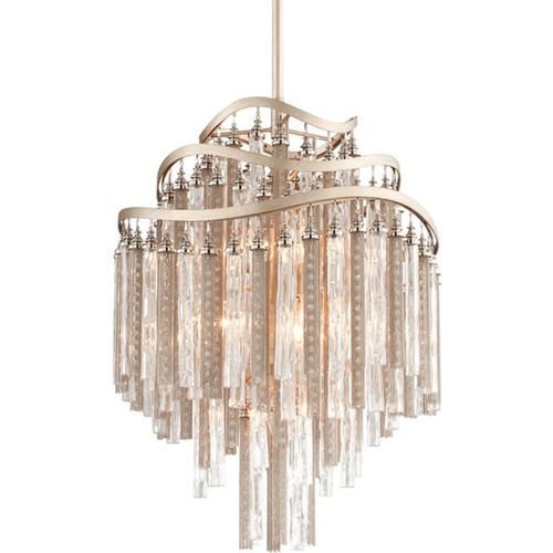 Chimera Pendant Light, Light, Small, Silver - Andrew Martin