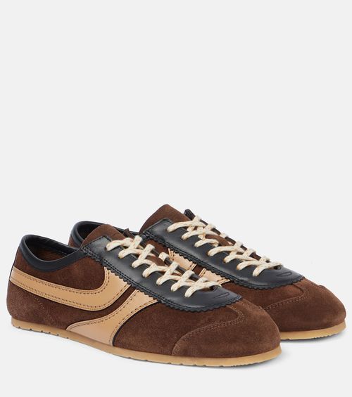 Dries Van Noten Leather and suede sneakers