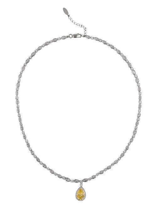 Juwelina Paris 여성 Aurelie necklace - Silver JN0869