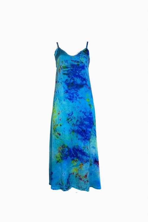 Women's Silk Fanny Dress In Riviera