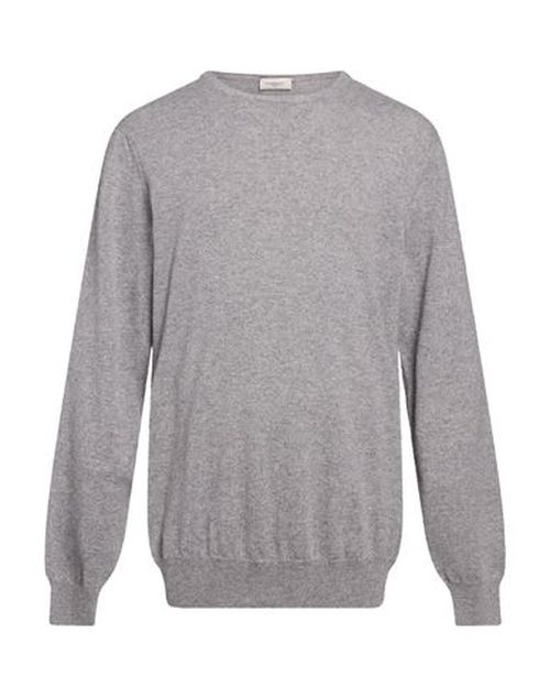 Man Sweater Grey Size 48 Cashmere