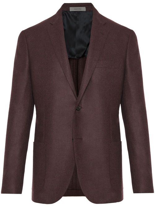 Buttoned up blazer - Red